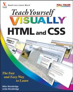 USED Book - Teach Yourself Visually HTML and CSS by Mike Wooldridge (Paperback) - english