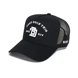 Been Doin This Black and White Roman Numeral Hat with BDI Logo and "MXV" Design
