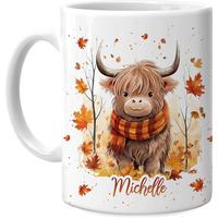 fall - highland cow