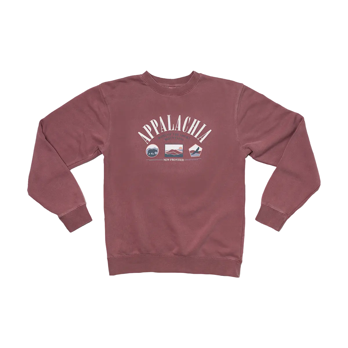 90's Appalachia Crewneck (Cranberry)