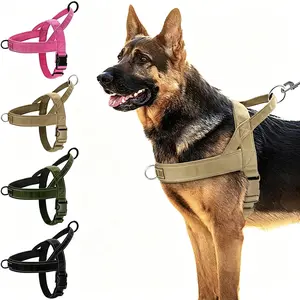 Dog Harness - Easy to Fit No-Pull Design - Safe Secure and Comfortable - Ideal for All Dogs - Chafe-Resistant Lightweight Straps - Adjustable Straps for Perfect Fit