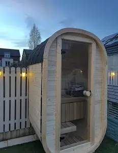 Brand new and original one person Outdoor sauna