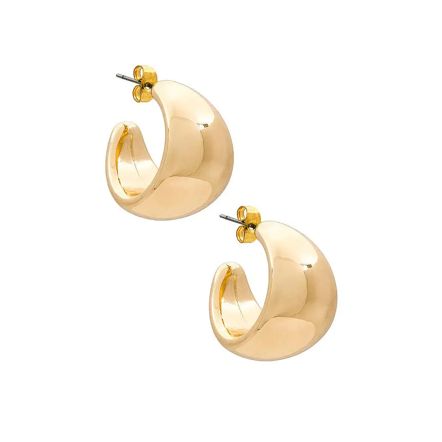 SHASHI Kasumi Hoop in Gold