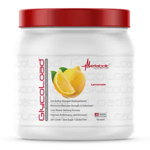 GlycoLoad by Metabolic Nutrition - Glycogen Loading Carbohydrate - 30 servings and 7 flavors