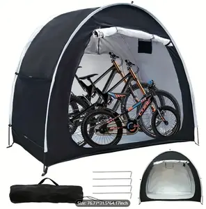 Bicycle Tent Outdoor Bicycle Storage Tent Waterproof Dust, 420D Oxford Cloth