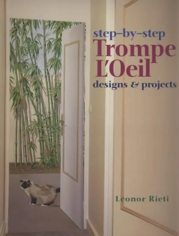 USED Book - Step-by-step Trompe L'oeil: Designs & Projects by Leonor Rieti (Paperback) - english