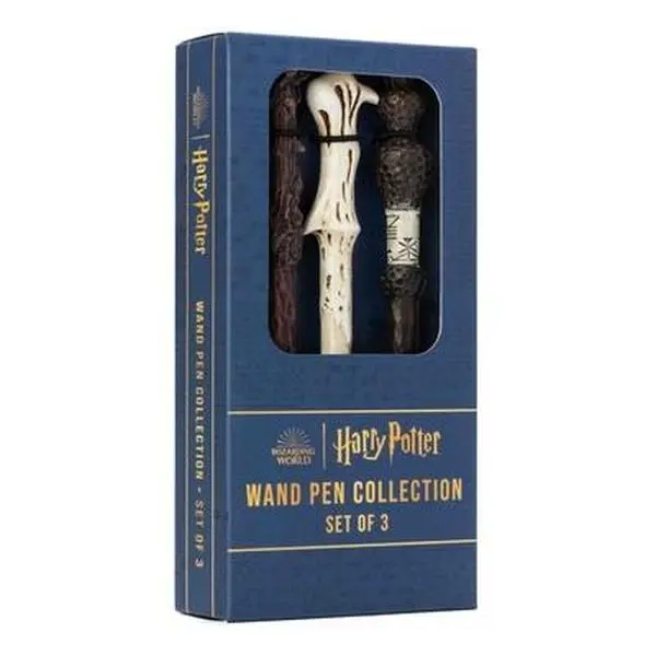 Harry Potter Wand Pen Collection (Set of 3) - Writing Stationery, Collectible General Merchandise