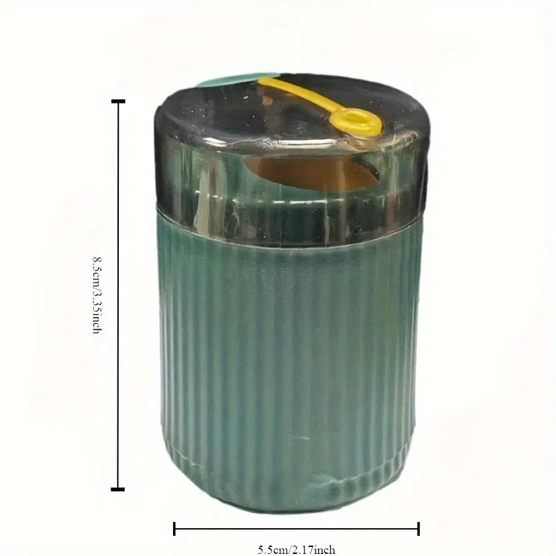 Sleek Hygienic Toothpick Dispenser: Easy Press, Modern Design, Durable, Enhances Kitchen Decor
