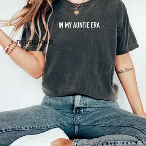In my auntie era shirt Cotton Comfort