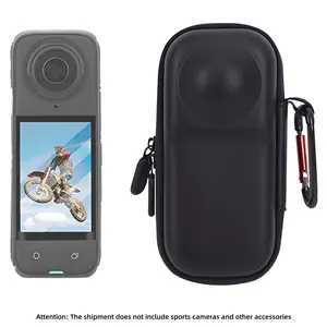 Insta360 X4 X5 Camera Storage Bag, Waterproof Shockproof Body Case, Portable Panoramic Sports Camera Accessories, Shadow Stone Design