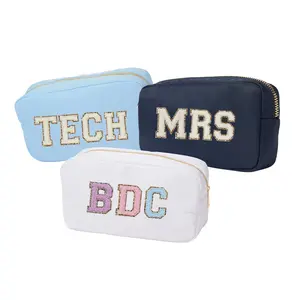 Nylon Pouch with Patches