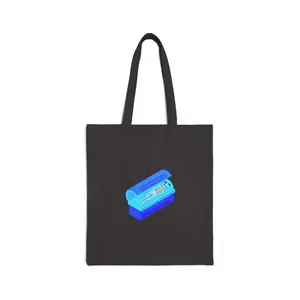 Durable Tote Bag - Tanning Bed Skelly, Tanning Bag
