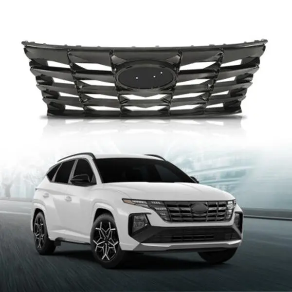 Fit For Hyundai Tucson 2022-2023 86350N9000 Front Bumper Upper Grille Grill Gray