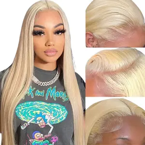 【Clearance Sale】Lace Front Wig 13x6 Straight Blonde Pre-Plucked HD Lace Frontal Wig for Everyday Wear or Special Occasions Hair