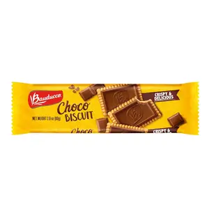 Bauducco Choco Biscuit Cookies - Crispy & Delicious - Delicious Sweet Snack or Dessert - 2.8 oz (Pack of 1)