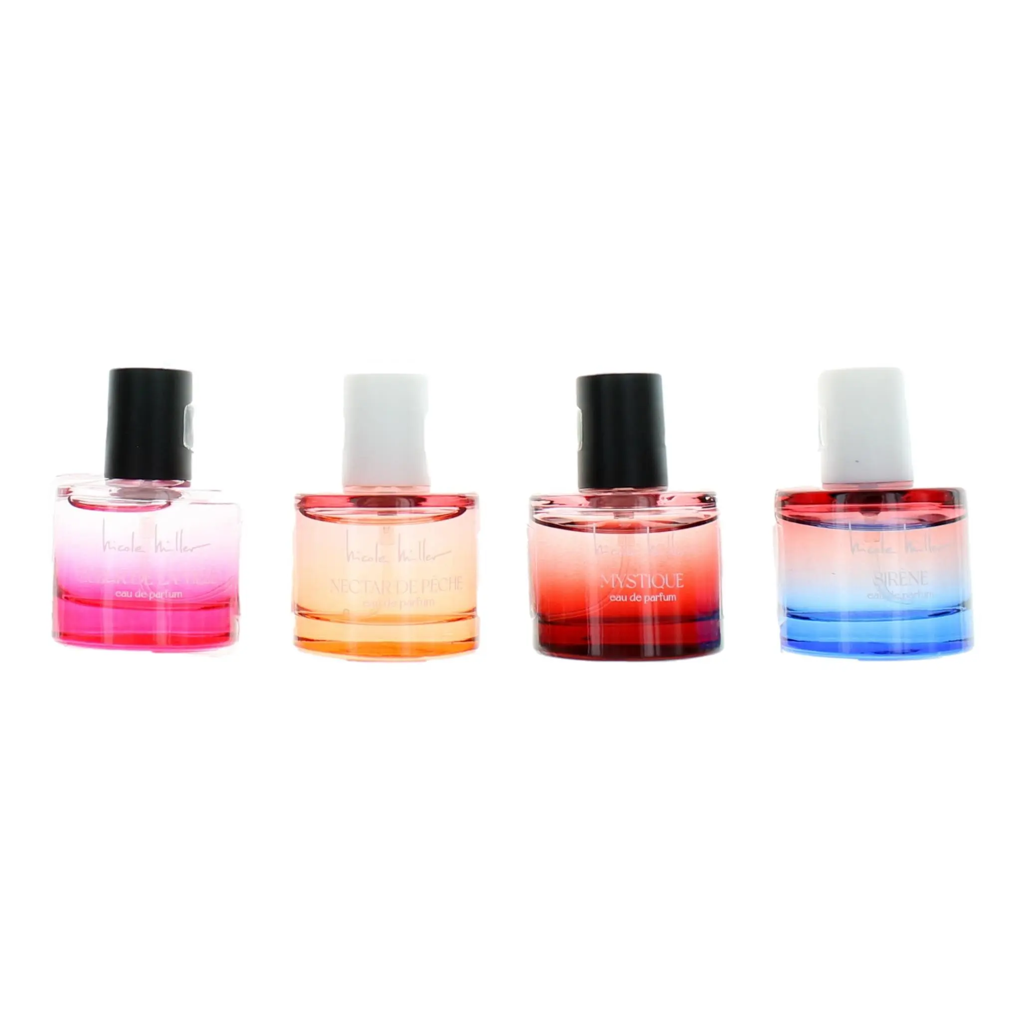 Nicole Miller Women's 4-Piece Eau de Parfum (Edp) Gift Set - Multiple Scents, Fragrance Sets for Gifting, Gift Ready