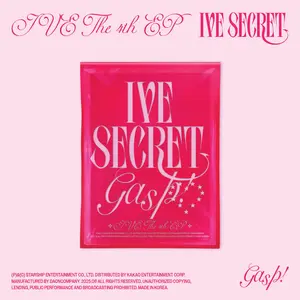 Ive - Ive Secret (Gasp!Ver.) Ive The 4th EP  [COMPACT DISC - CD] Photo Book, Photos, Poster, Stickers