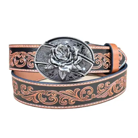 Vintage Multifunctional Knife Belt Buckle, Rose Flower Knife Buckle, Hip Hop Skateboard Buckle, Waistband Accessory, Buckle Decorated