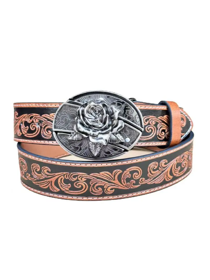 Longhorn knife belt buckle - TikTok Shop display picture 1