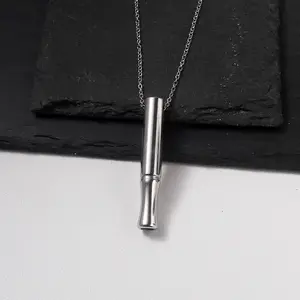 Anti-Anxiety Meditation Necklace | Breathing Relief Calming Pendant Accessory