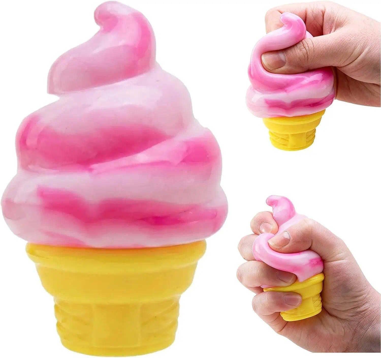 Kawaii Ice Cream Squishy! Super Slow Rising & Sweet Scented — The Most Satisfying Sensory Squeeze Toy for All Ages