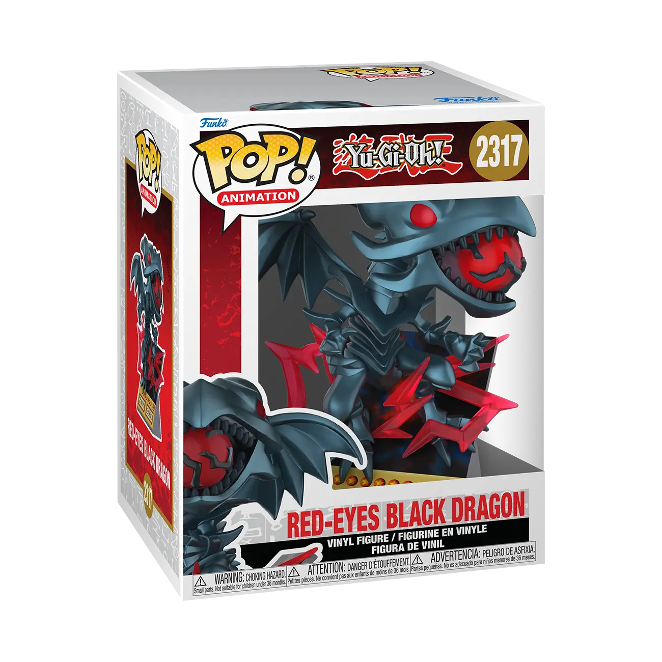Funko Pop! Premium: Yu-Gi-Oh - Red-Eyes Black Dragon (Card)