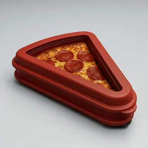 PIE-POD Double Decker Pizza Crisper and Storage device.