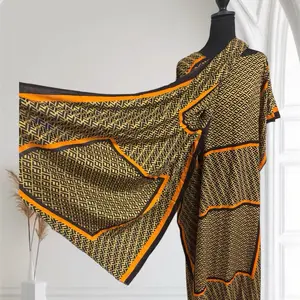 Dirac Kari 2-Piece Set (Dress + Gabasaar) Traditional Somali Dress with Matching Headscarf