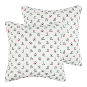 Merry Tartan Euro Sham Set of 2