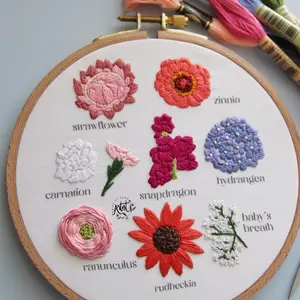 Bouquet Sampler 2 Embroidery Kit