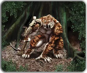 Saber Tiger Mousepad