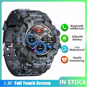 Smartwatch 1.32 Inch Tft Screen, Ip67 Water Resistant, Bluetooth-compatible Connectivity, Pedometer & Distance Tracker, Android/iOS Compatible