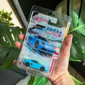 (1 of 1) Custom Holographic Porsche Cayman Hot Wheels (HW Premium)
