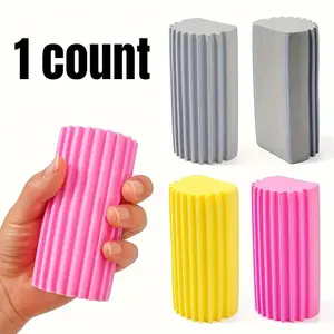 Sponge Dust Collector, 1 Count Multifunctional High Density Sponge Block for Living Room, Bathroom, Kitchen, Car Glass Cleaning