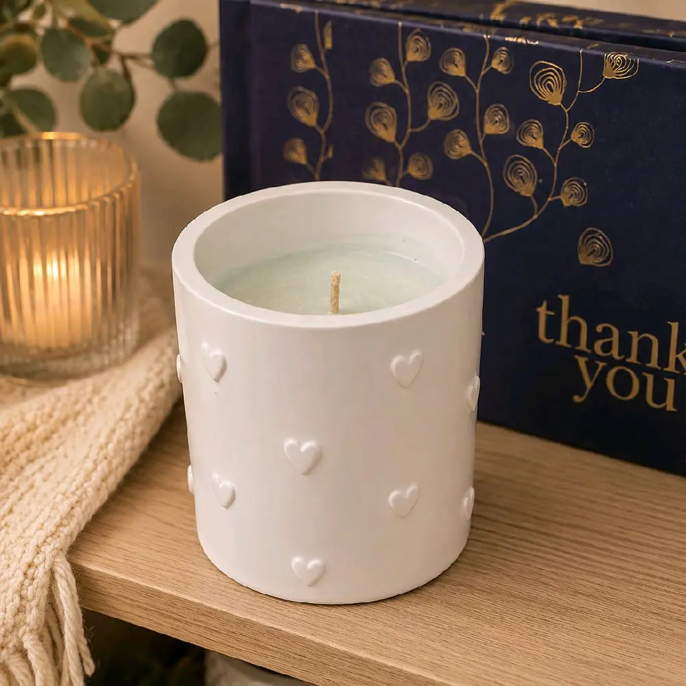 Heart to Heart Scented Candle, Home Decor & Home Supplies Item, Ideal Gift Option