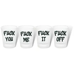 Fuck Swear Shot Glass Set