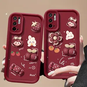 Phone case: 3D Floral Cherry Girl Rabbit Candy Cute Phone Case for Samsung Galaxy S25Ultra/S25Plus/S25/S25FE/S24Ultra/S24Plus/S24/S24FE/S23Ultra/S23FE/S23/S23+/S22Ultra/S22/S22+/S21Ultra/S21FE/S21/S21+/S20Ultra/S20FE/S20/S20+/A73/A72/A55/A54/A53/A52