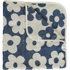 Floral Organic Cotton Beach Towel Floral Organic Cotton Beach Towel