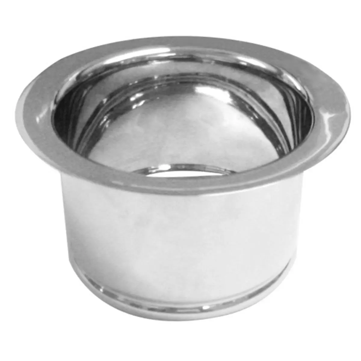 Westbrass D2081-05 Extra Deep In-Sink-Erator Disposal Flange - Polished Nickel, Decoration, Extra Deep In-Sink-Erator Flange, Sink Mount