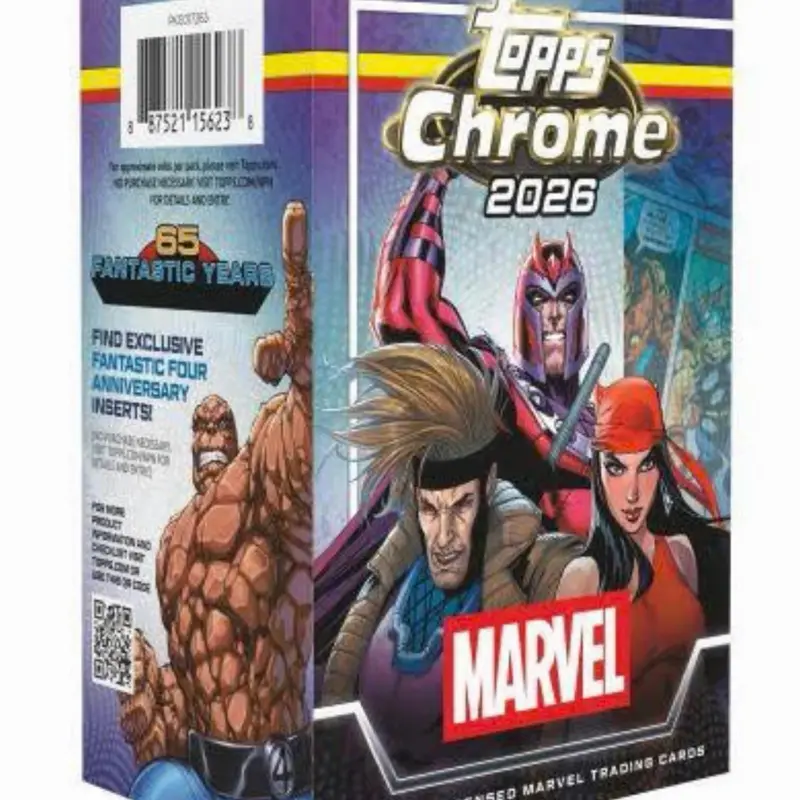 2026 Topps Marvel Comics Chrome Blaster Box