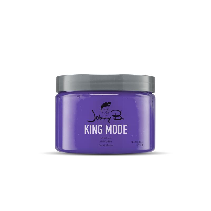 JOHNNY B King Mode Styling Gel - Royal Performance, Masculine Scent, All-Day Hold, Original MODE Formula, Haircare Gel