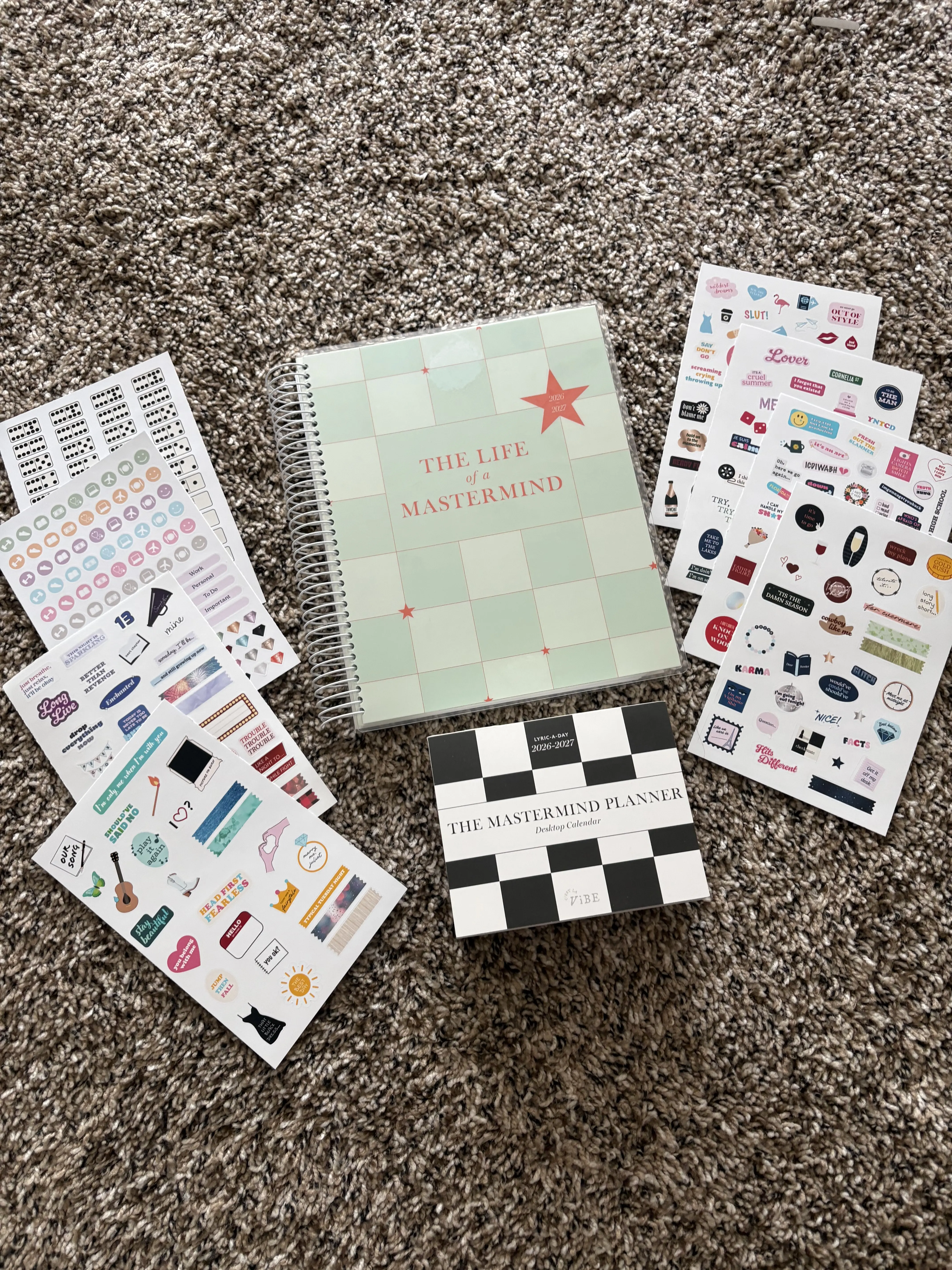 Midyear Mastermind Bundle, August 2026 - July 2027 Mastermind Planner and Calendar Set Midyear Mastermind Bundle, August 2026 - July 2027 Mastermind Planner and Calendar Set