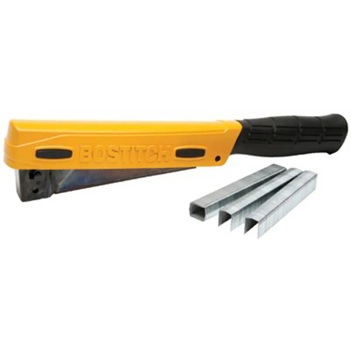 Bostitch Light-Duty Hammer Tacker for Sports & Outdoor, Leisure Activities – Powerful Compact Design, Quick-Load Magazine, Tool-Free Jam Clearing