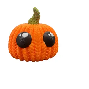 Crochet Pumpkin 3D printed