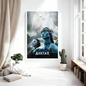 Avatar 3 Poster Canvas Art: Premium Rolled Movie Decor for Home Walls