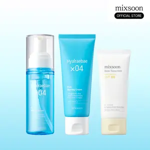 [mixsoon Official Shop] Flawless Base Prep Set- Skin Prep & SPF | 24H Moisture Retention, PGA &Hyaluronic Acid, PHA/LHA, Centella Exosome