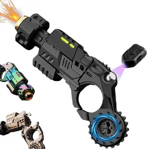 Futuristic Stress Relief Fidget Toy Alloy Metal Decompression Toy, Black, Gray, Multicolor Options, 4.72 Inch, EDC Anxiety Relief Gadget