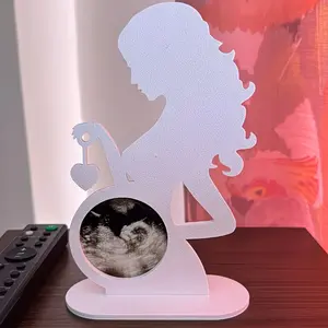 Baby First Encounter Memorial Photo Frame, Ultrasound Creative Decoration, Newborn Keepsake Gift, Mother's Day Present (photo Not Included)