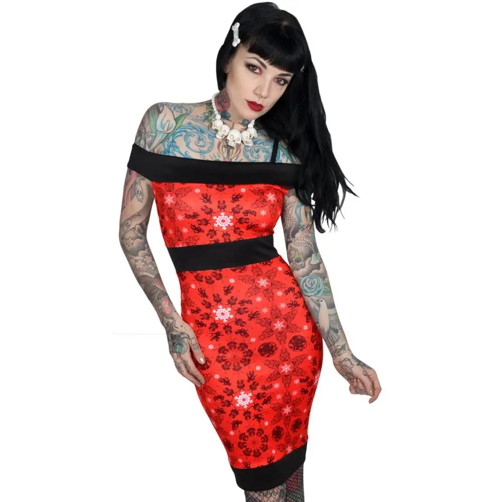 Krampus Pencil Dress