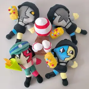 New Ena Dream Bbq high-quality talking game plush toys cartoon cute soft Ena peripheral plush toys children's gifts